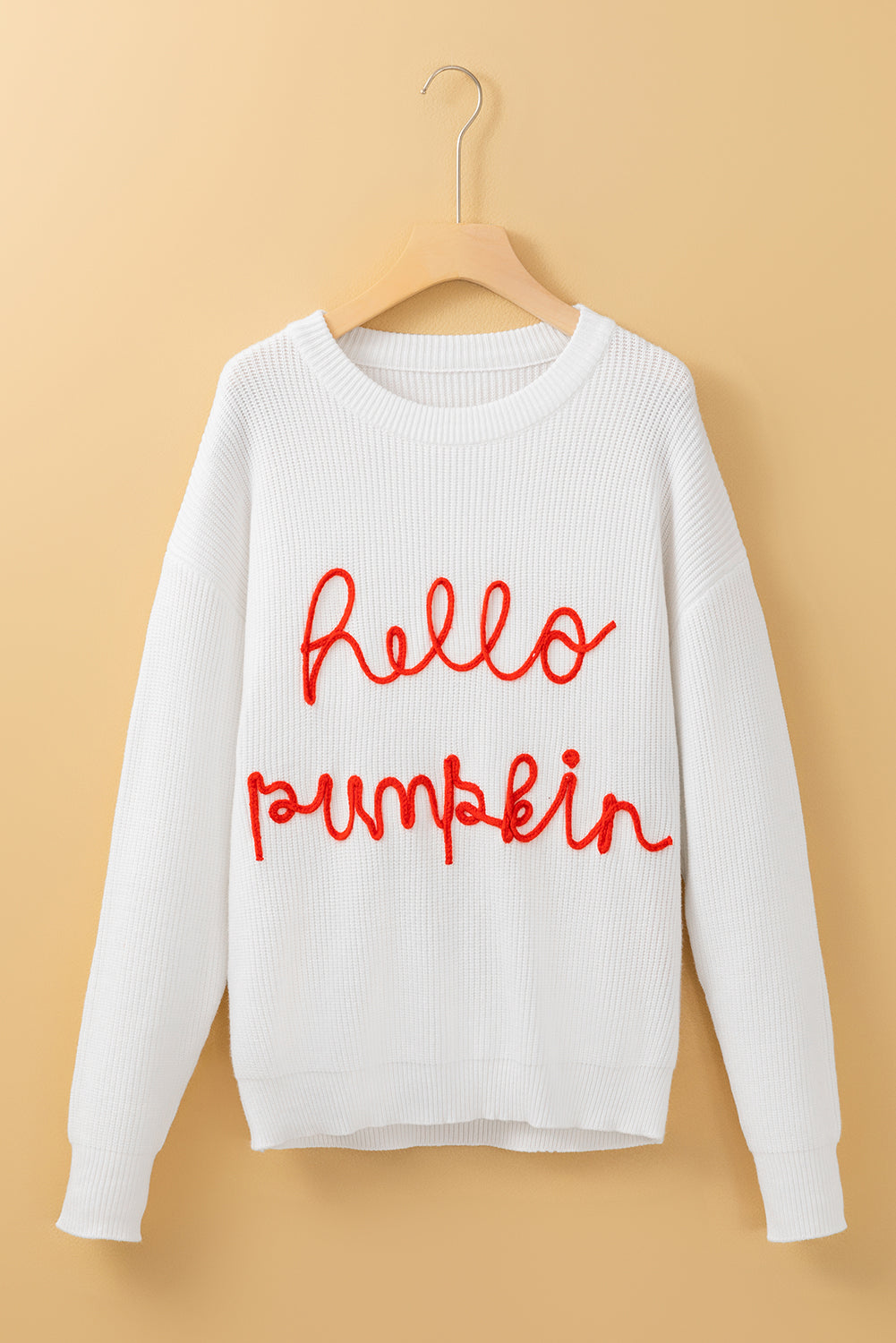 Hello Pumpkin Graphic Sweater